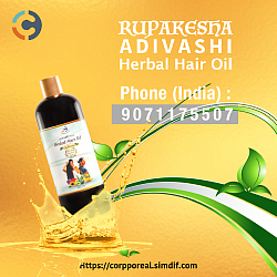 Adivasi bhringraj hair oil for hair fall control and regrowth